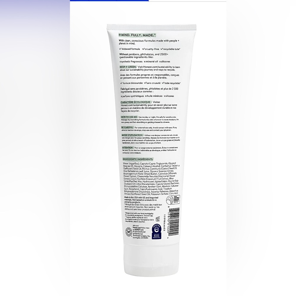 The Honest Company Sensitive face and body lotion 8.5 oz NEW - Picture 2 of 6